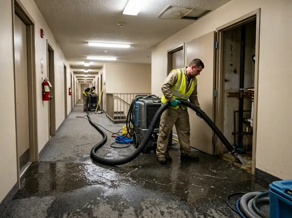 multi-unit-apartment-hallway-f-005 — frequently asked questions, Emergency Burst Pipe Water Extraction & Removal in Tumwater…